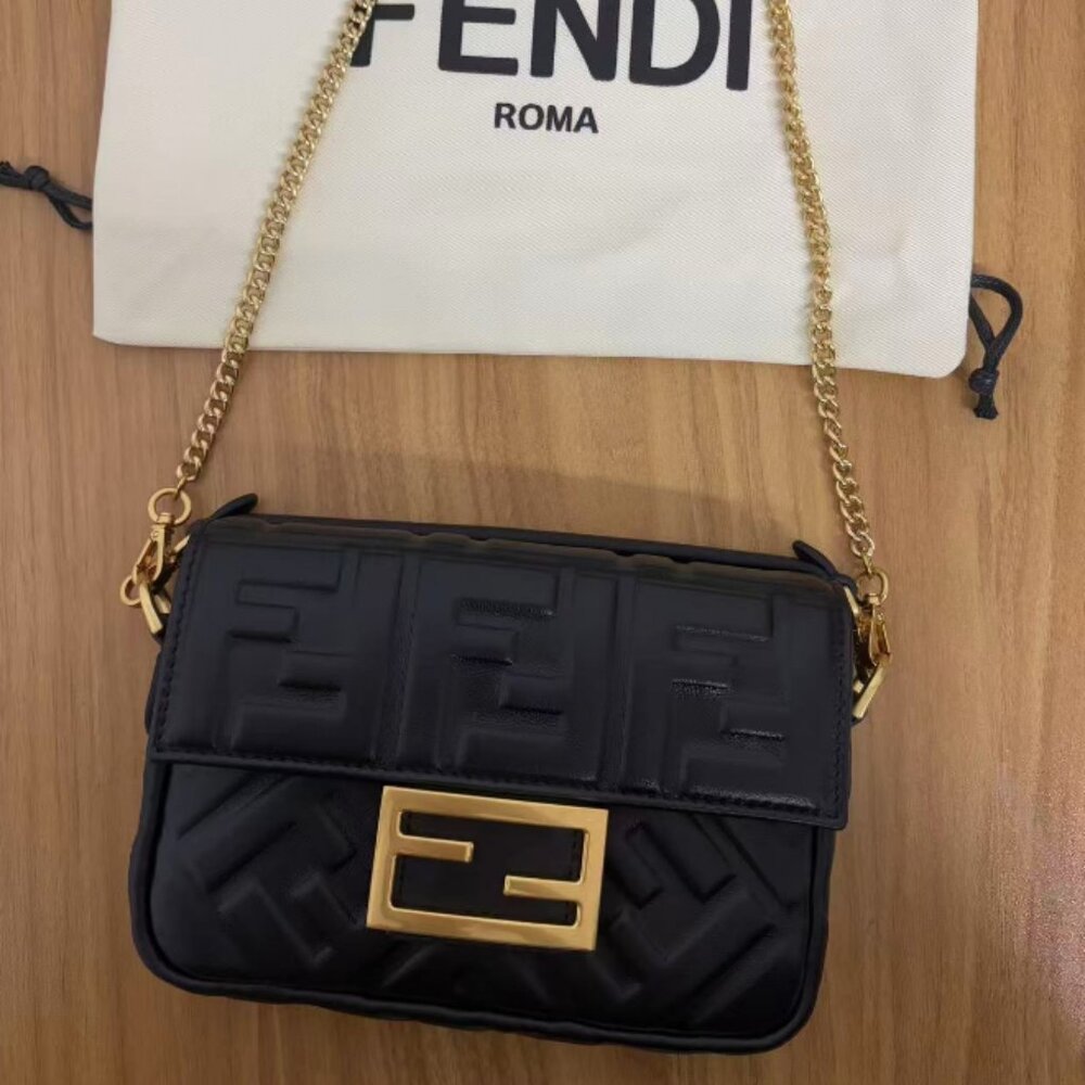 Fendi Womens Mini Crossbody Bags